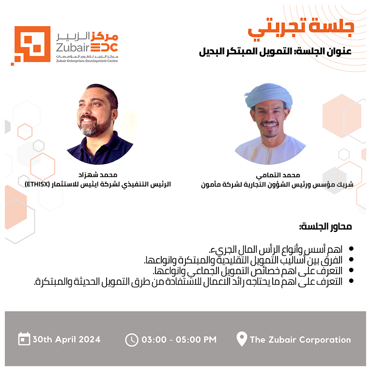 Tajribati session for April 2024 on Alternative Creative Funding